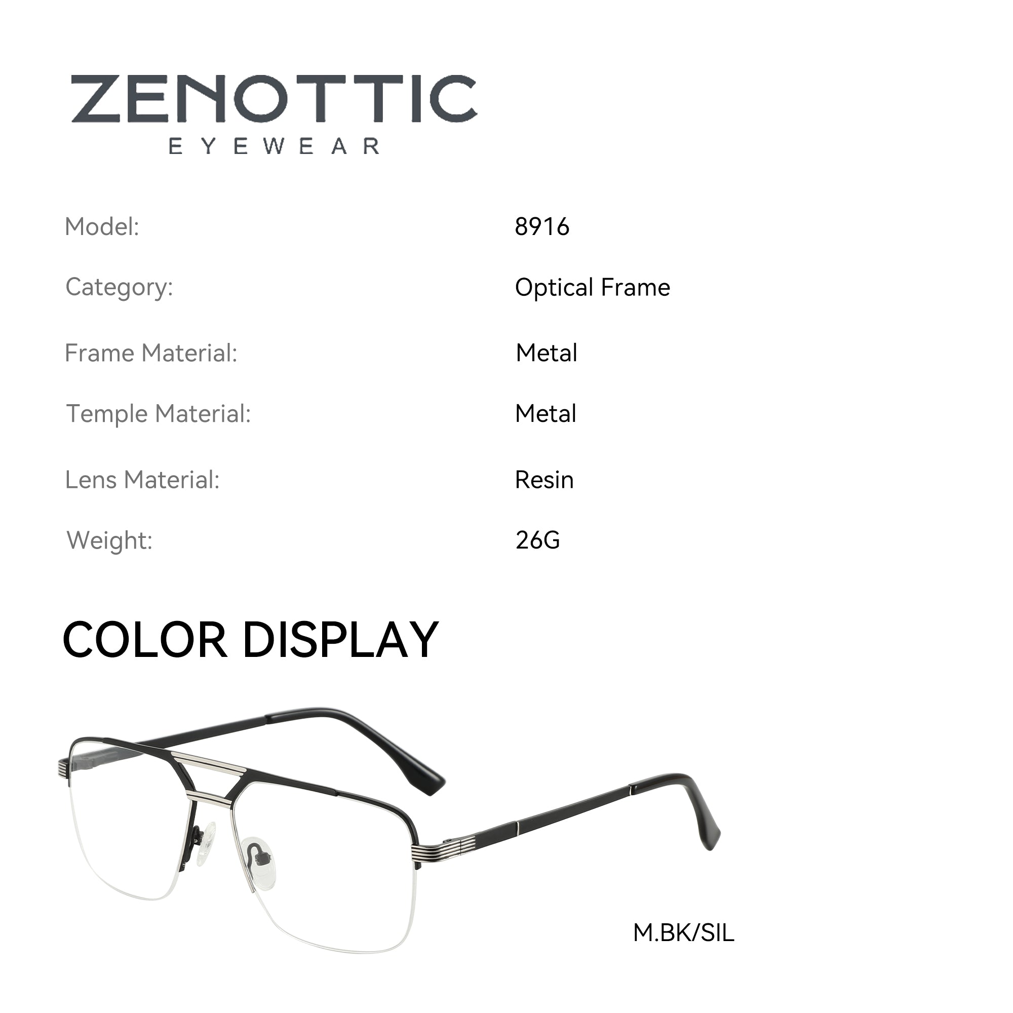 Zenottic Eyeglasses