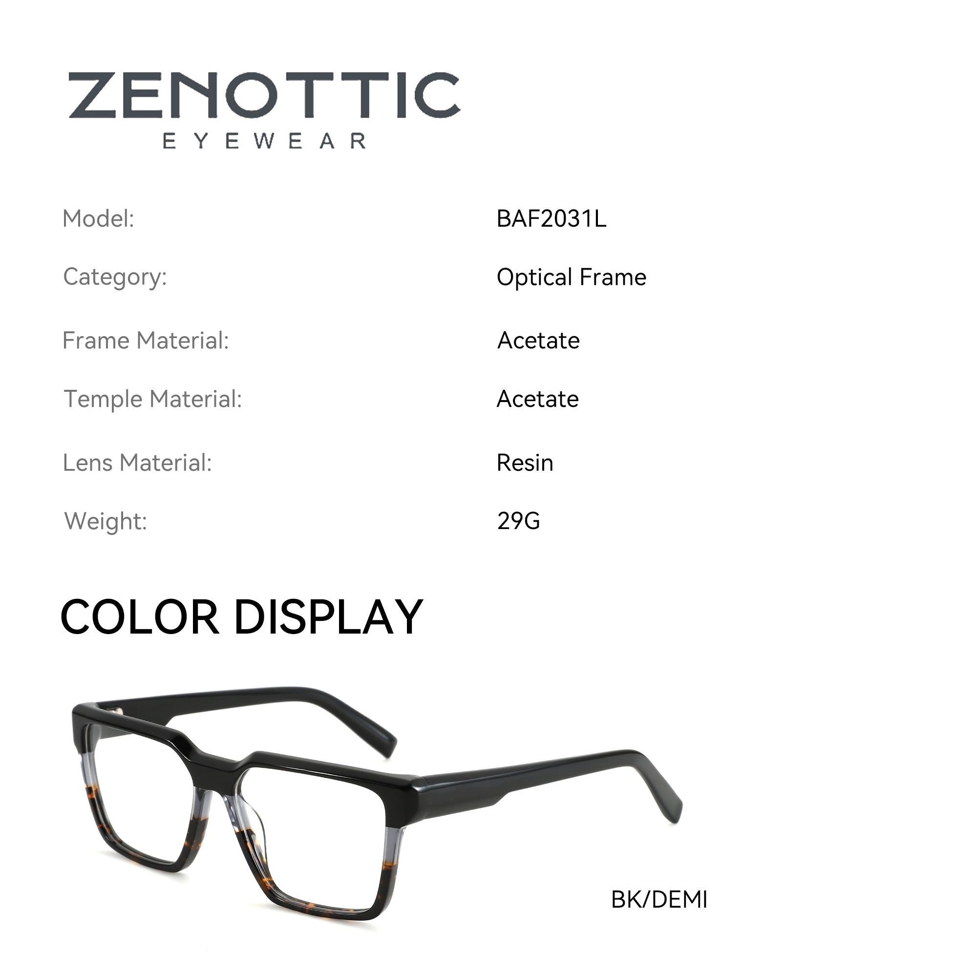 Zenottic Eyeglasses