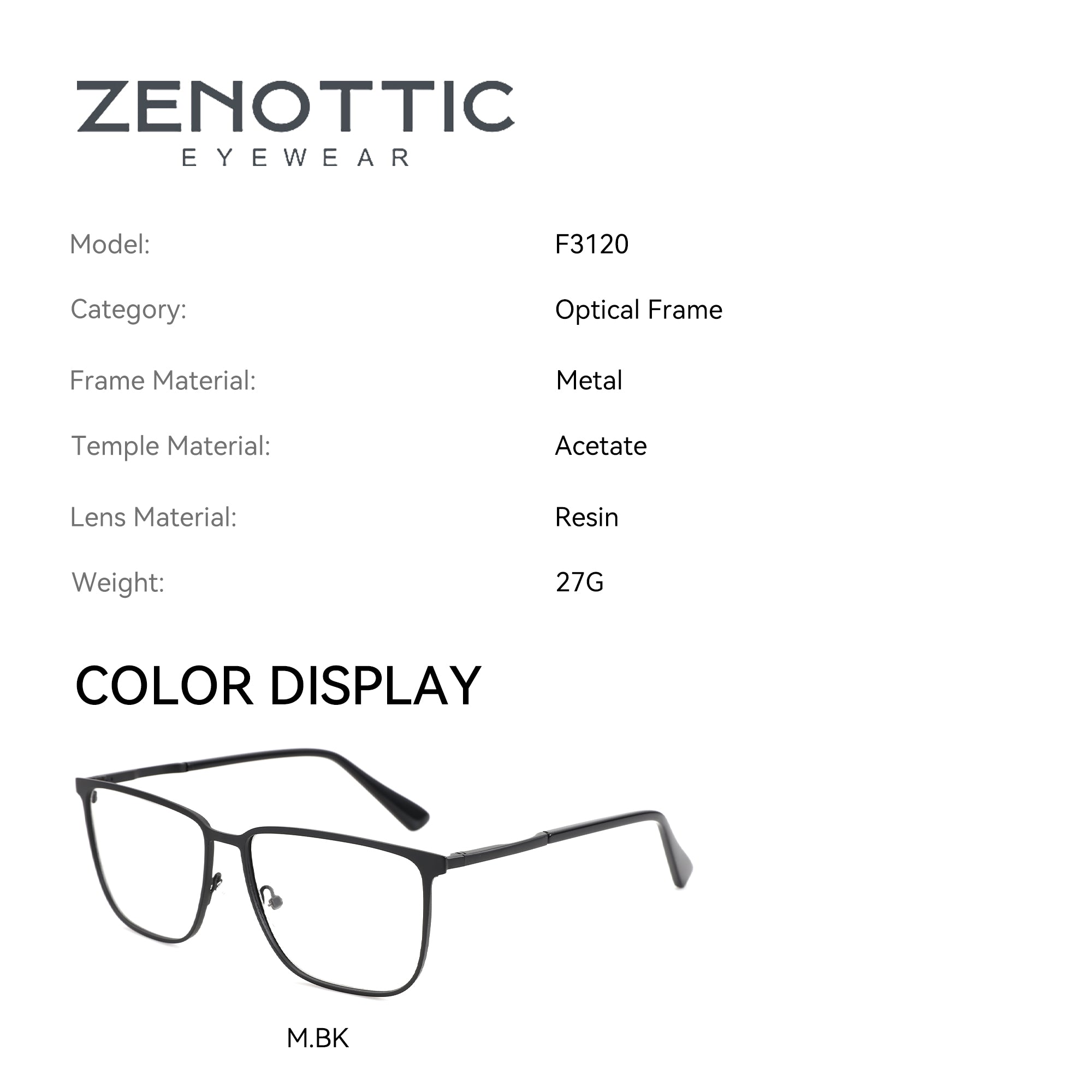 Zenottic Eyeglasses 