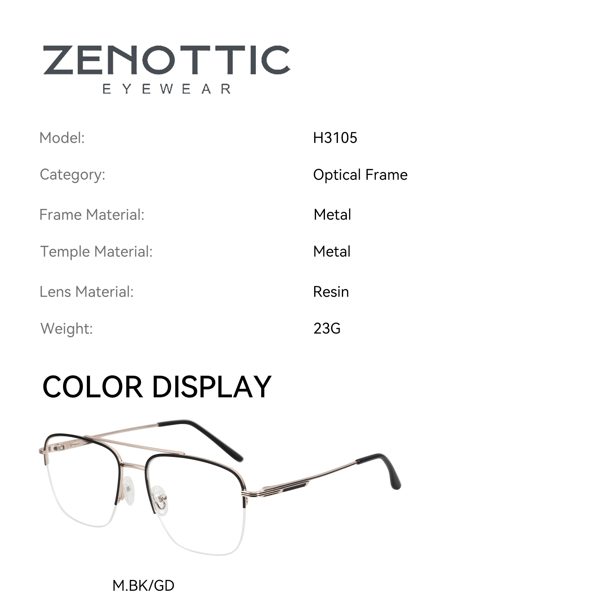 Zenottic Eyeglasses