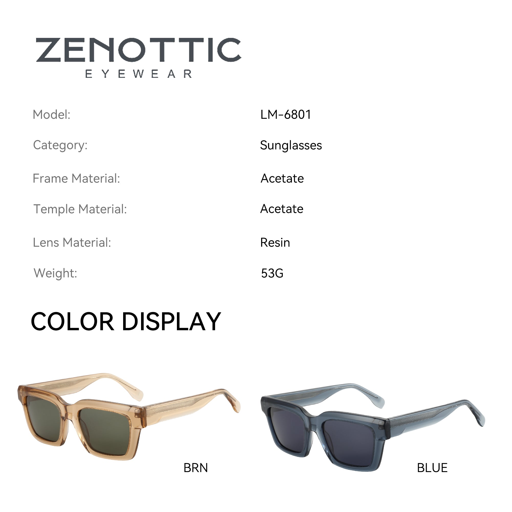 Zenottic Sun Glasses