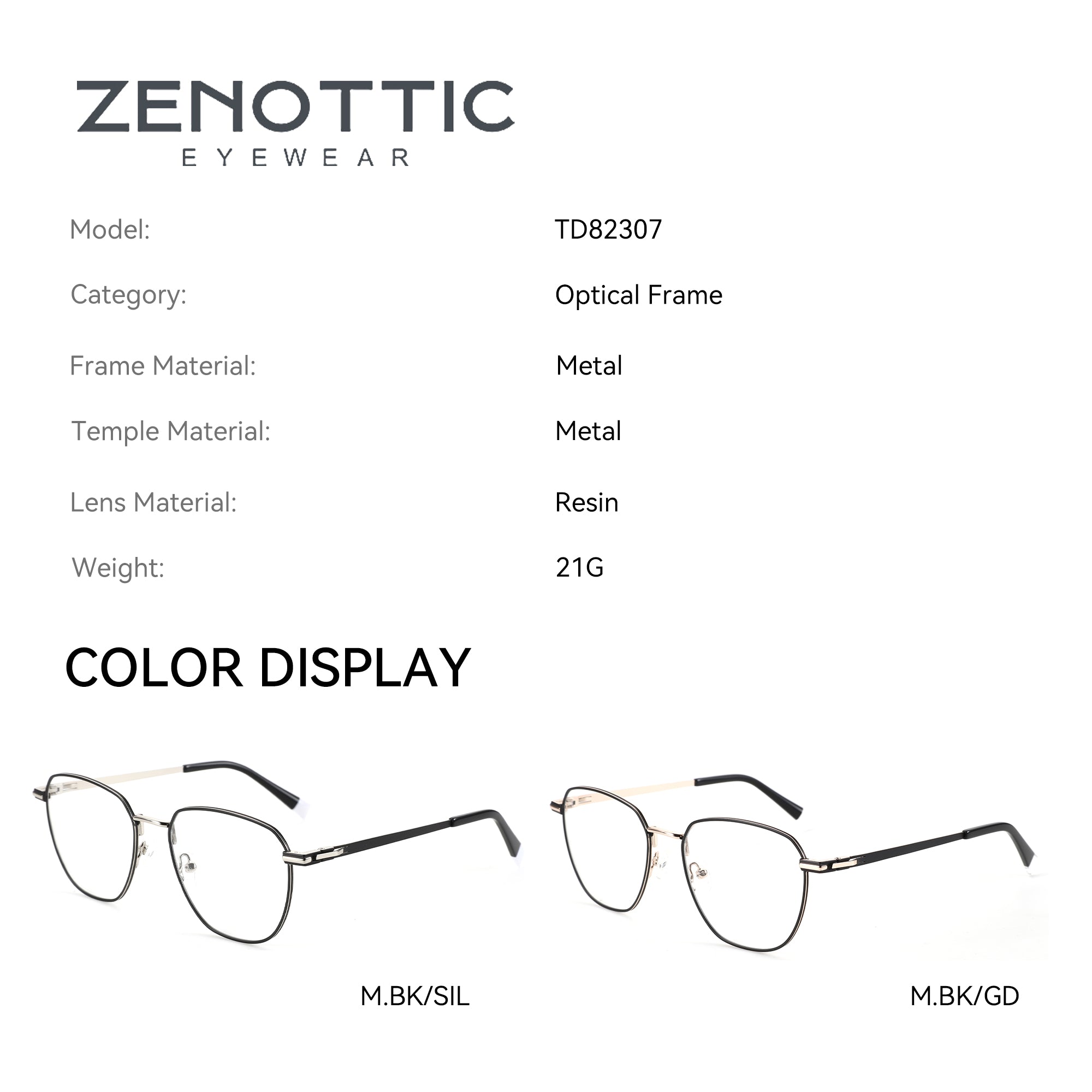 Zenottic Eyeglasses 