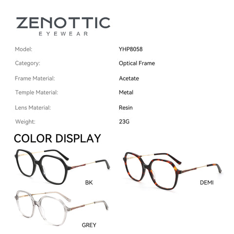 Zenottic Eyeglasses 