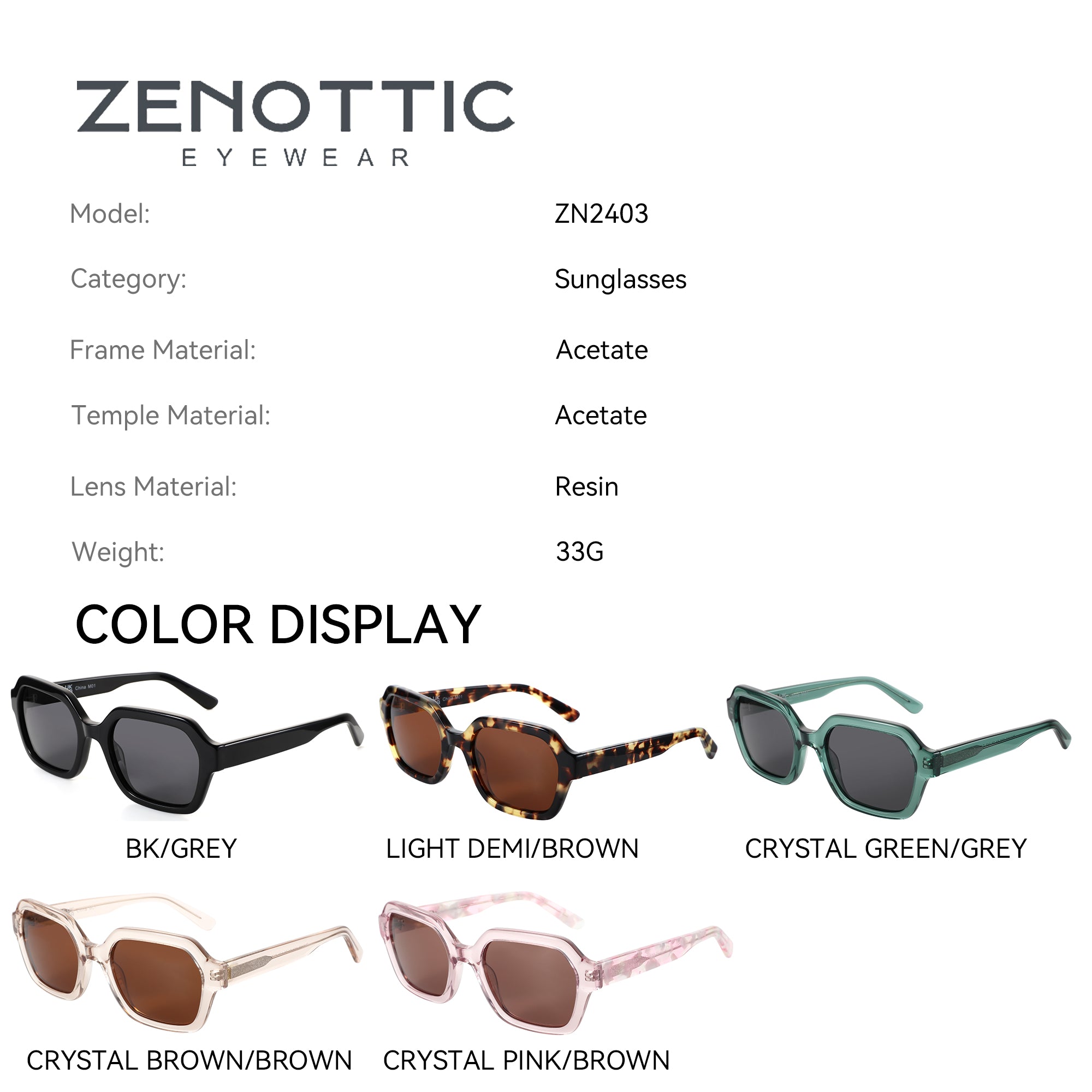 Zenottic Sun Glasses