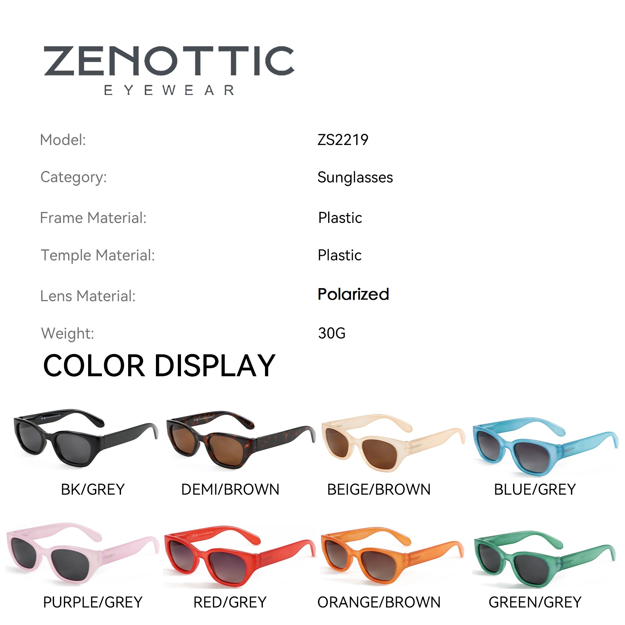 Zenottic Sun Glasses