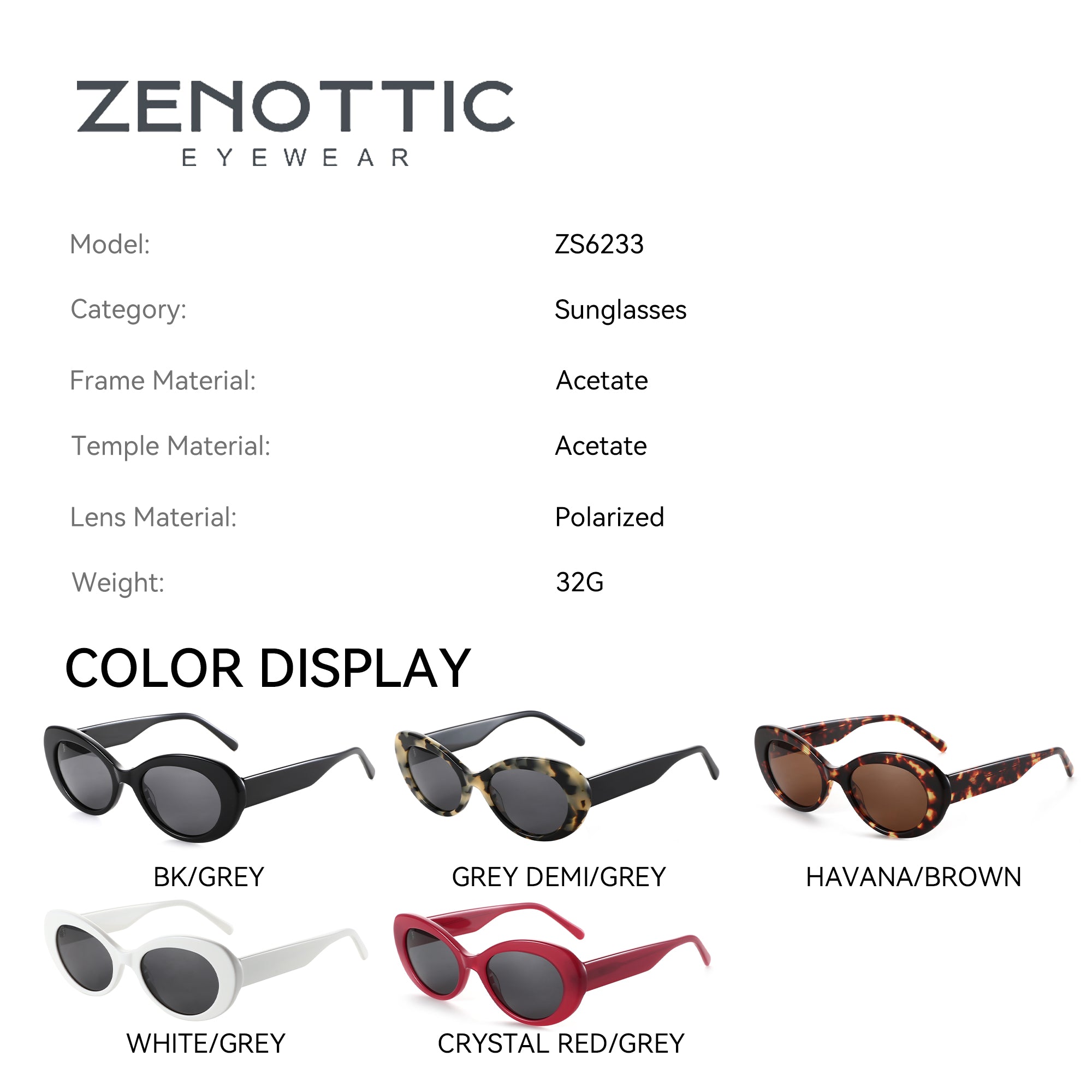 Zenottic Sun Glasses 