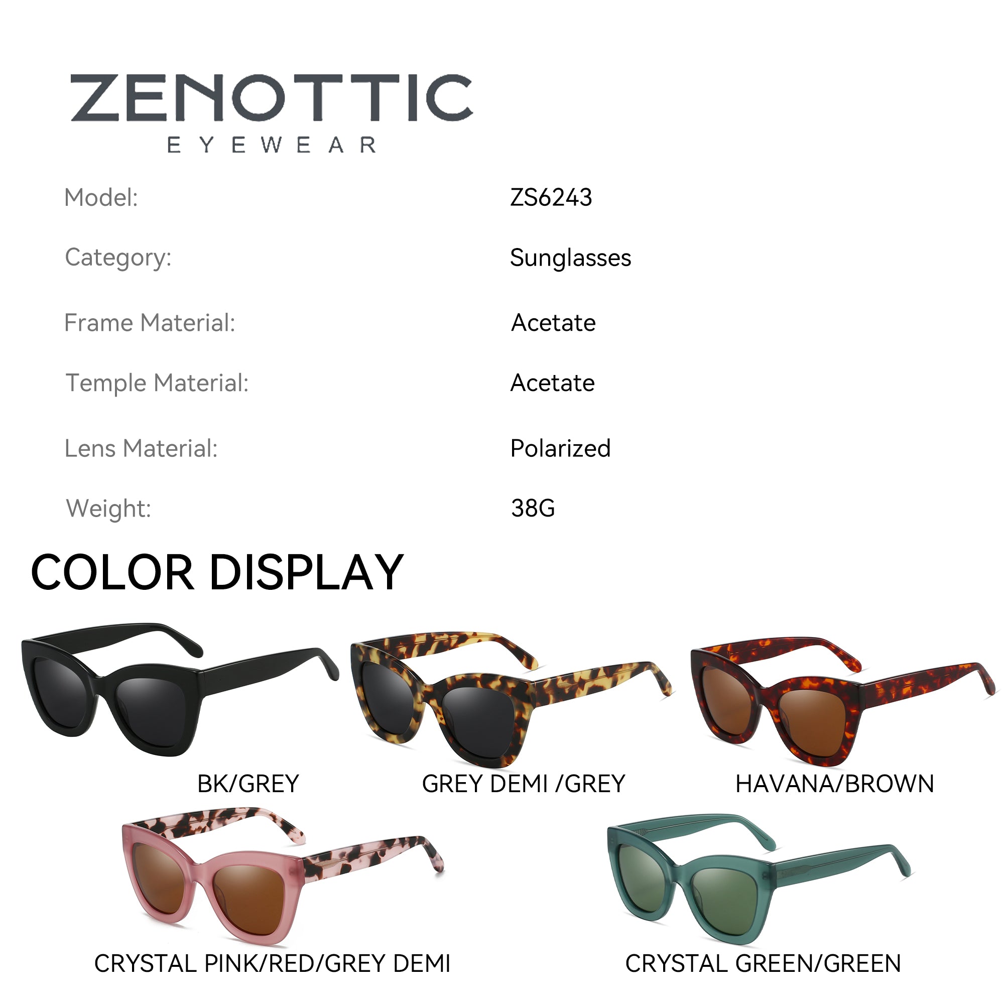 Zenottic Sun Glasses